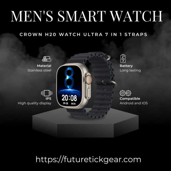 Crown H20 Watch Ultra 7 in 1 Straps